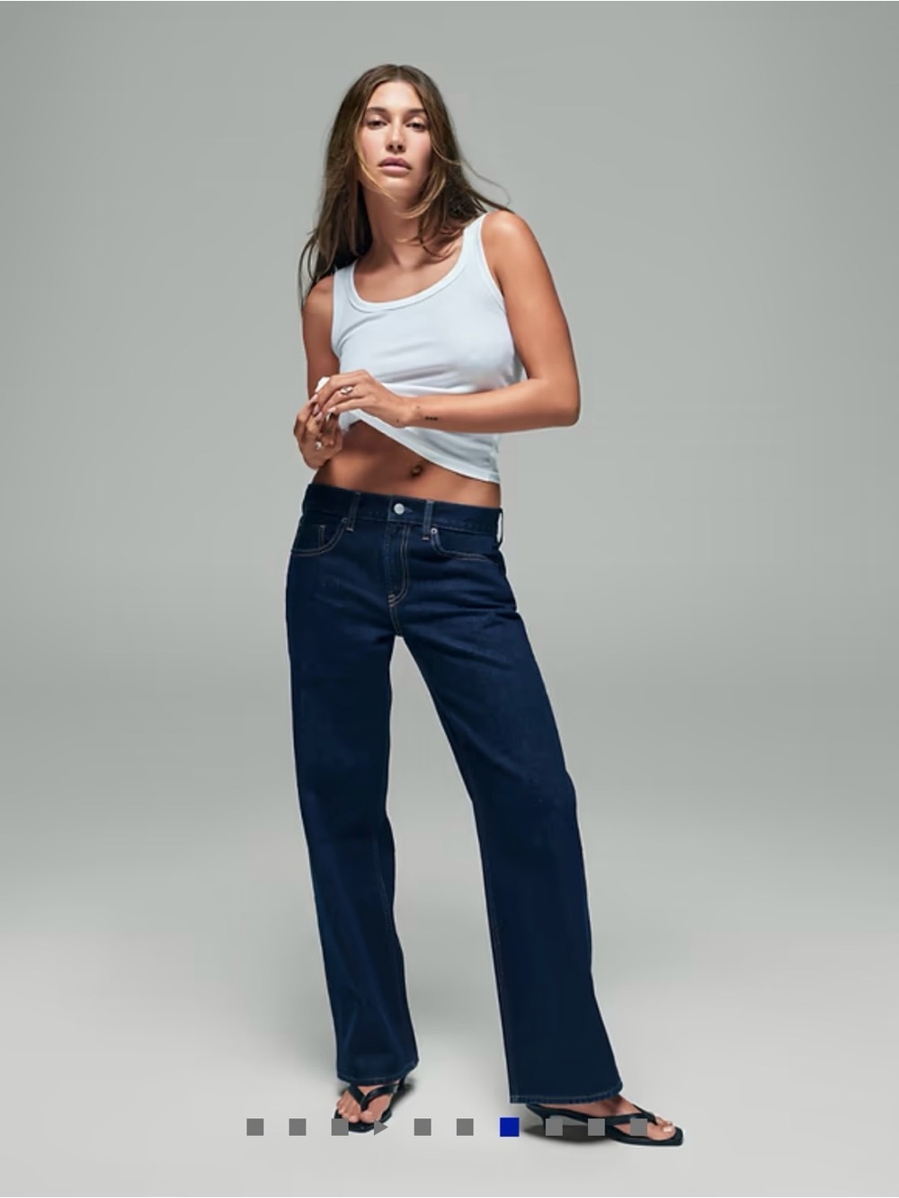 Gap Hailey low loose jean